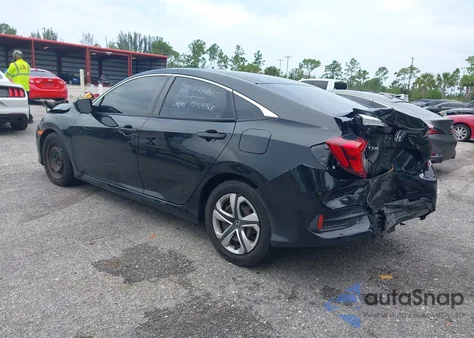 2017 Honda Civic Lx z USA, uszkodzony, nr VIN 19XFC2F58HE029748